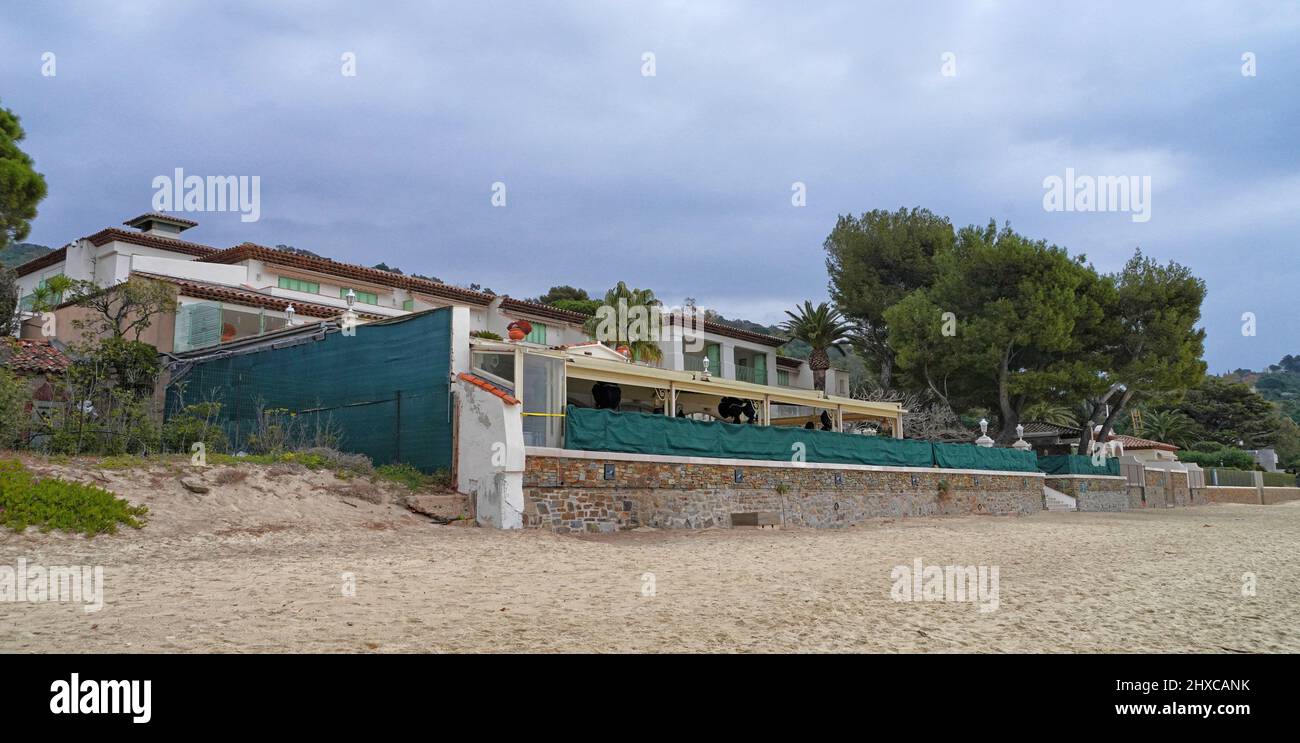 Exclusive - Hotel Club Cavaliere owned by Russian oligarch Gennady Timchenko in Cavaliere, the South of France on March 6, 2022. Photo by ABACAPRESS.COM Stock Photo