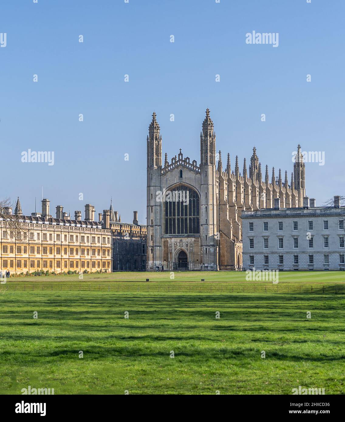 Kings College Chapel in Cambrdge Stock Photo