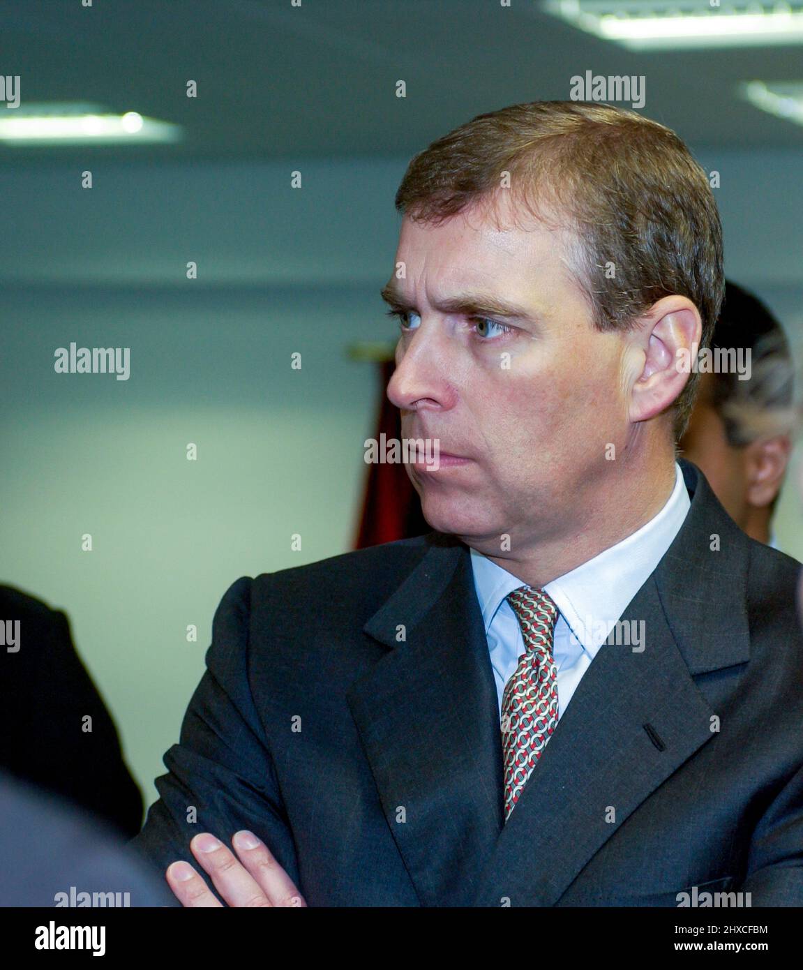 Prince Andrew, the duke of York on a public engagement in the city of York.  UK Stock Photo - Alamy