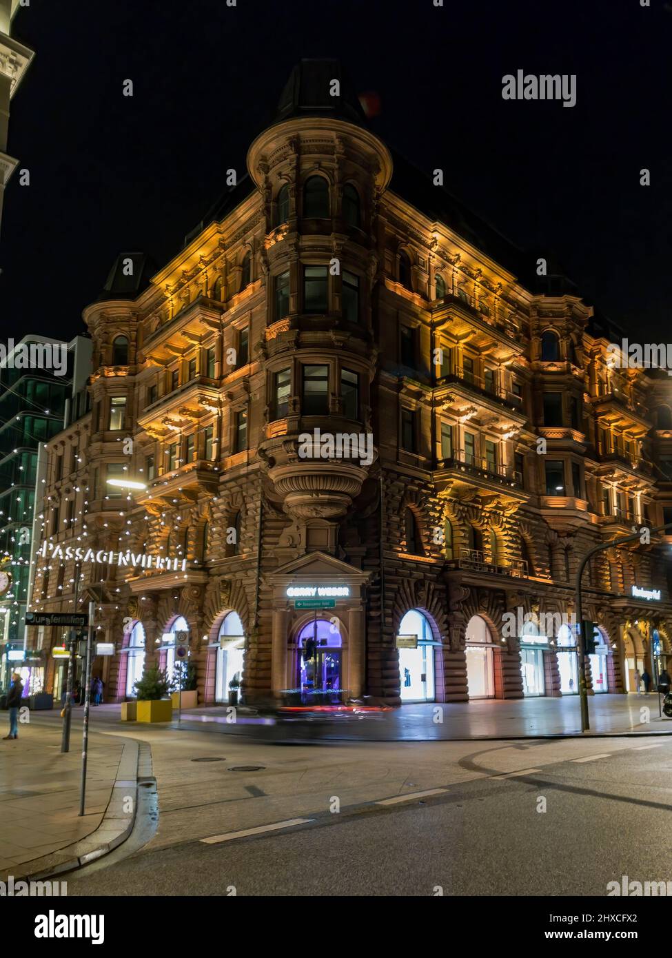 Passagenviertel, Hamburger Hof shopping mall, Hamburg, Germany, Europe