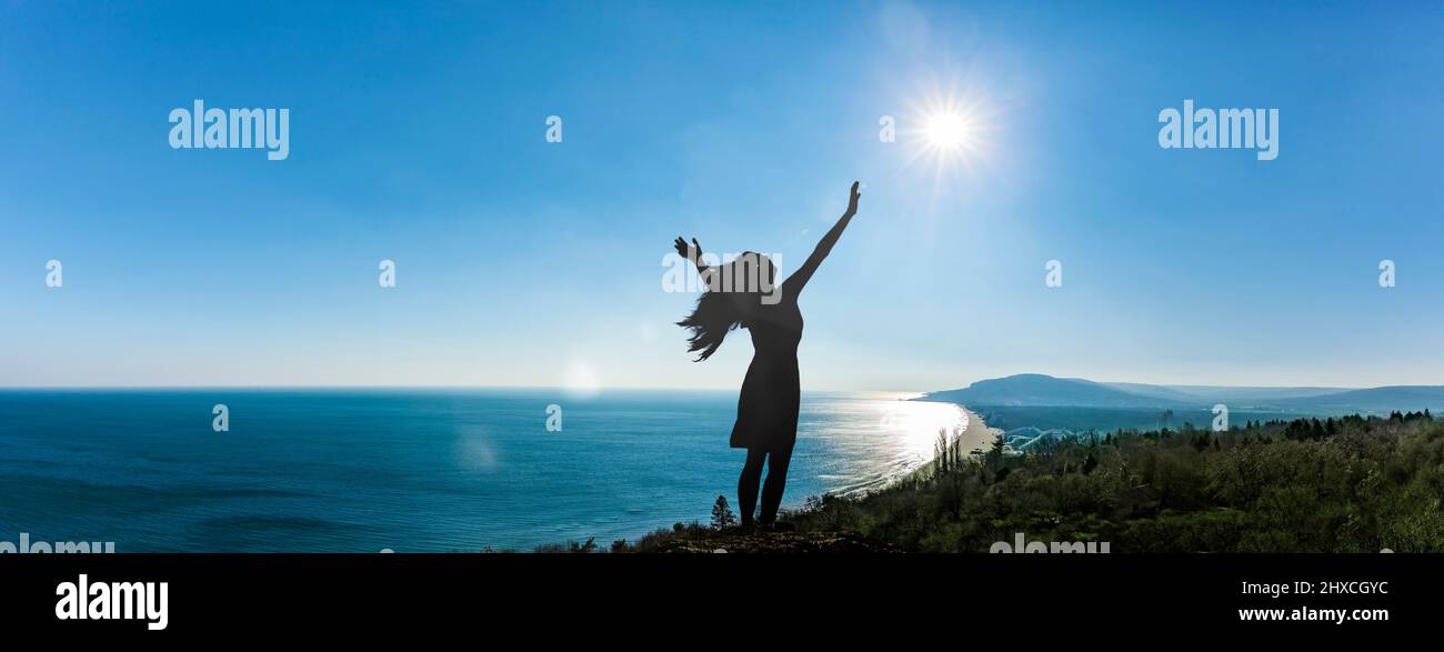 Bulgarian Black Sea coast near Albena Stock Photo