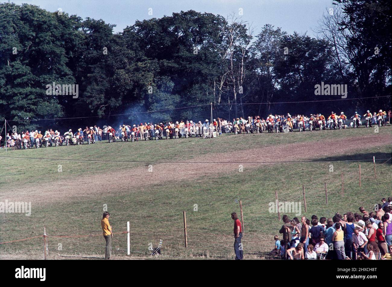 Motor sidecar-racing circuit and motorcycle racing circa 1960 United ...
