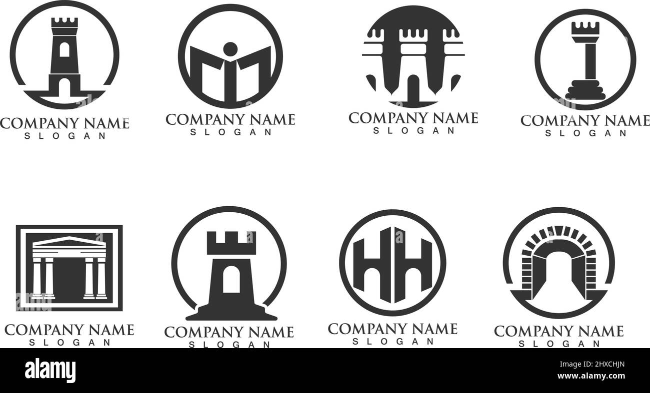 Fortress logo and symbol Stock Vector Image & Art - Alamy