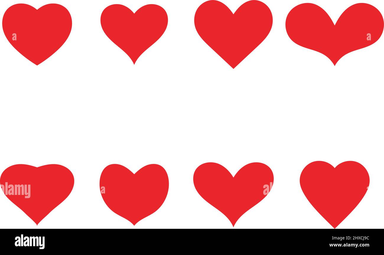 Love Vector icon illustration design Template Stock Vector