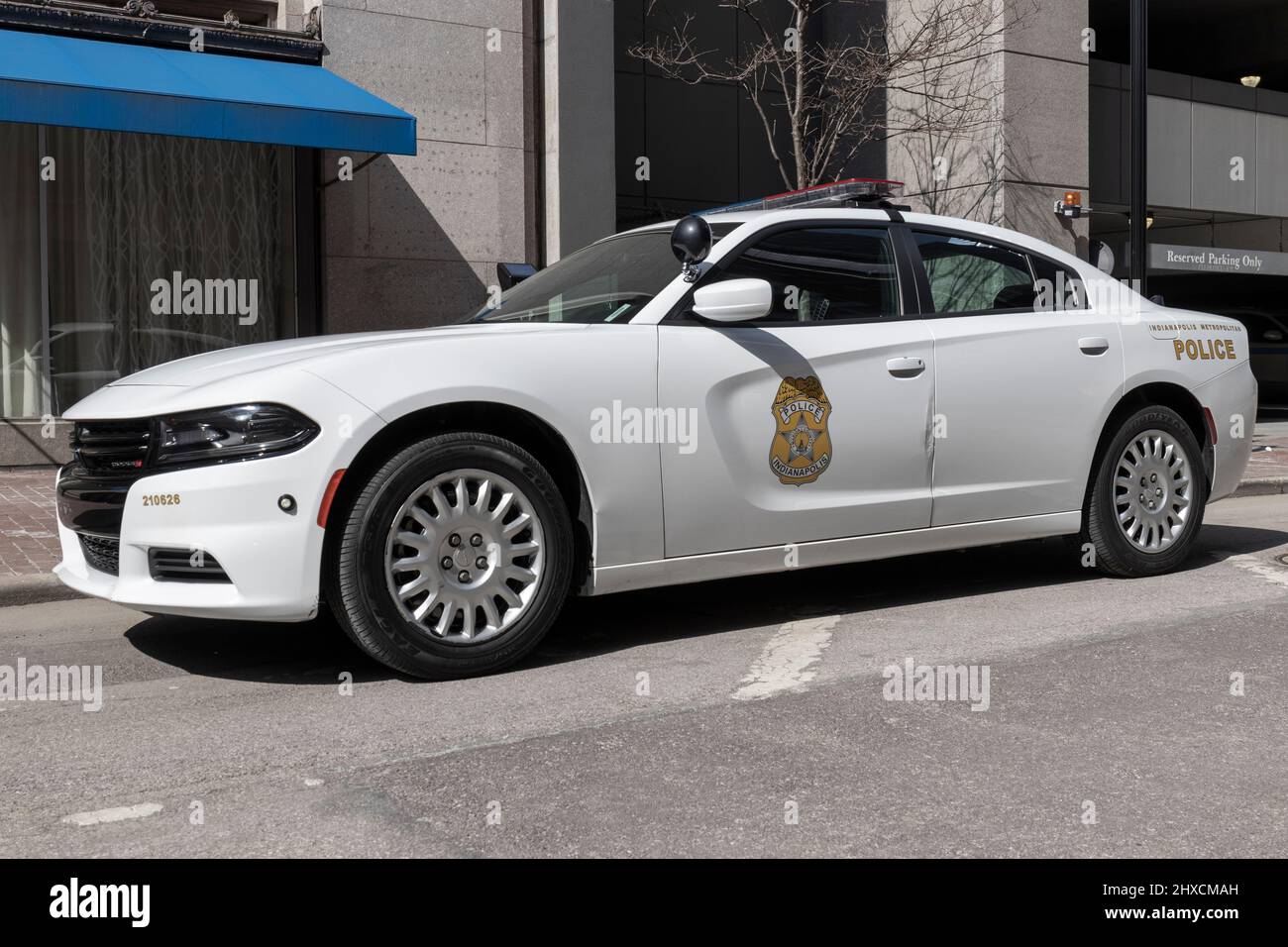 Indianapolis police car hires stock photography and images Alamy