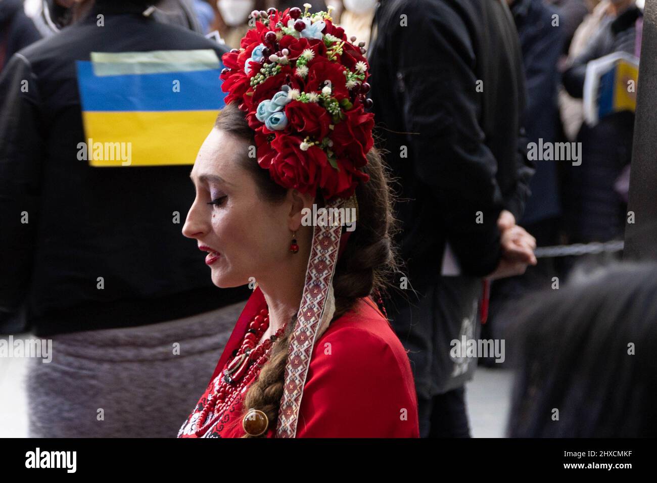 Tokyo, Japan. 11th Mar, 2022. Oksana Stepanyuk, A Ukrainian Soprano ...