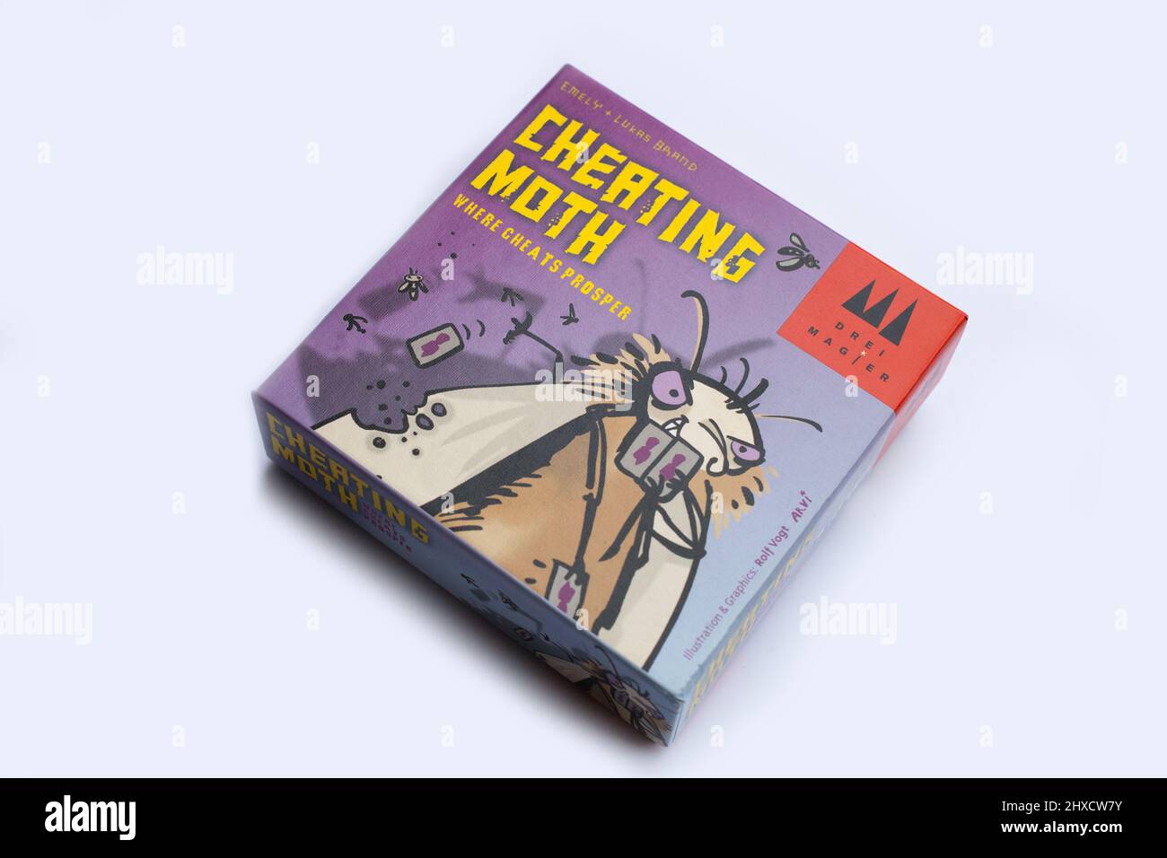 The card game, Cheating Moth Stock Photo - Alamy