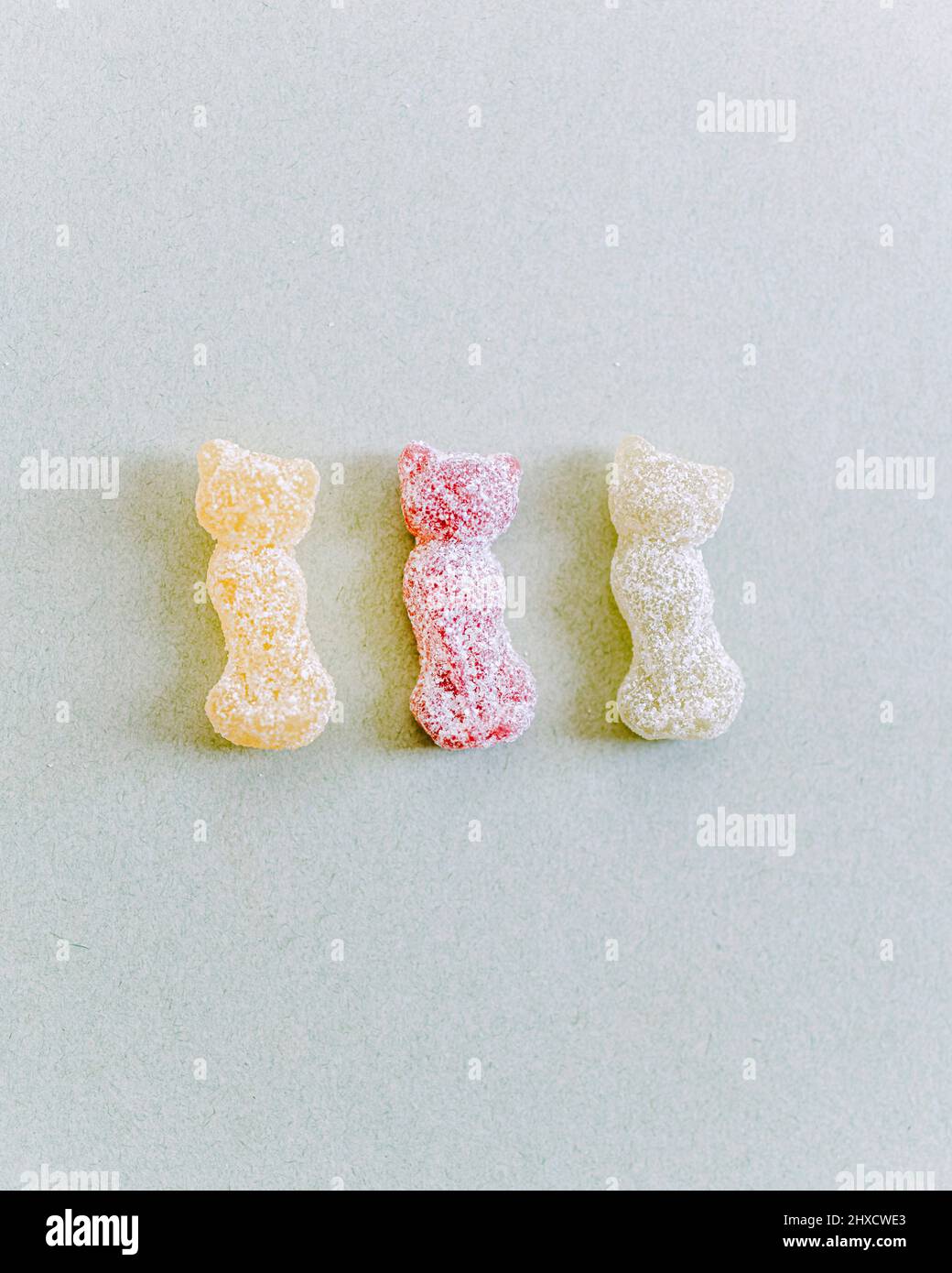 colorful gummy bears Stock Photo