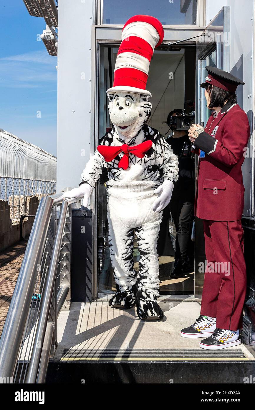 Cat In The Hat With Thing 1 And Thing 2