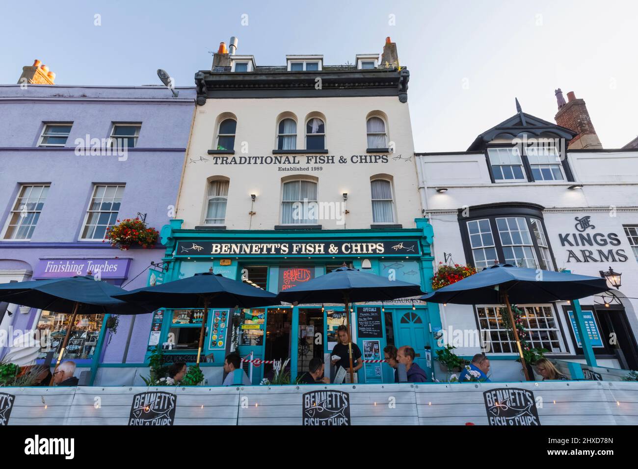 England, Dorset, Weymouth, Weymouth Harbour, Bennett's Traditional Fish