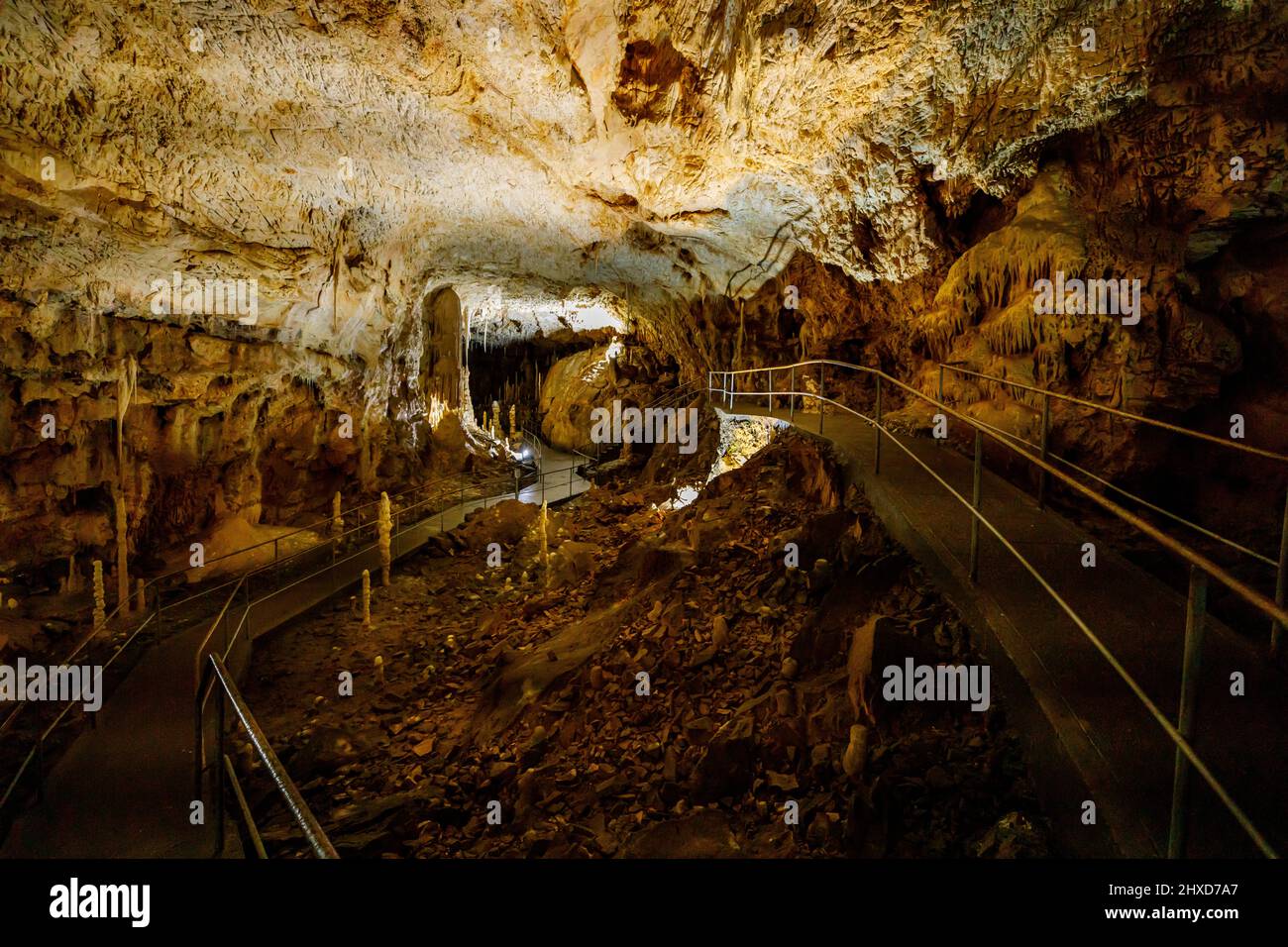 Pestera The bear cave pestera ursilor at chiscau in romania Stock Photo - Alamy