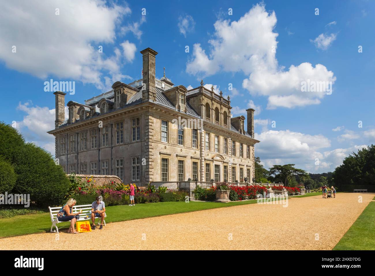 England, Dorset, Wimborne Minster, Kingston Lacey Country House dated 1665 Stock Photo