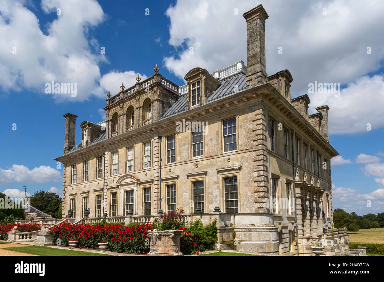 England, Dorset, Wimborne Minster, Kingston Lacey Country House dated 1665 Stock Photo