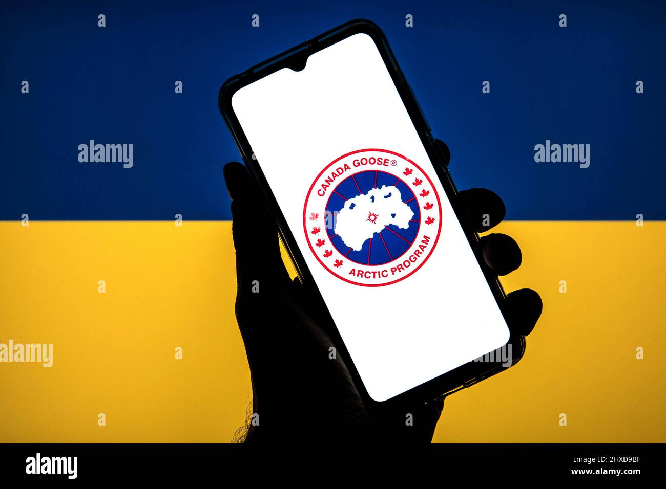 Canada goose logo hi res stock photography and images Alamy