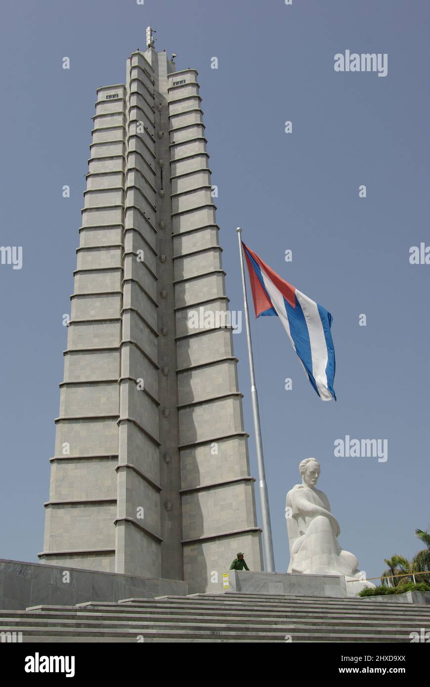 Havana , Cuba on July 19, 2009. The famous square of the revolution Stock Photo Alamy