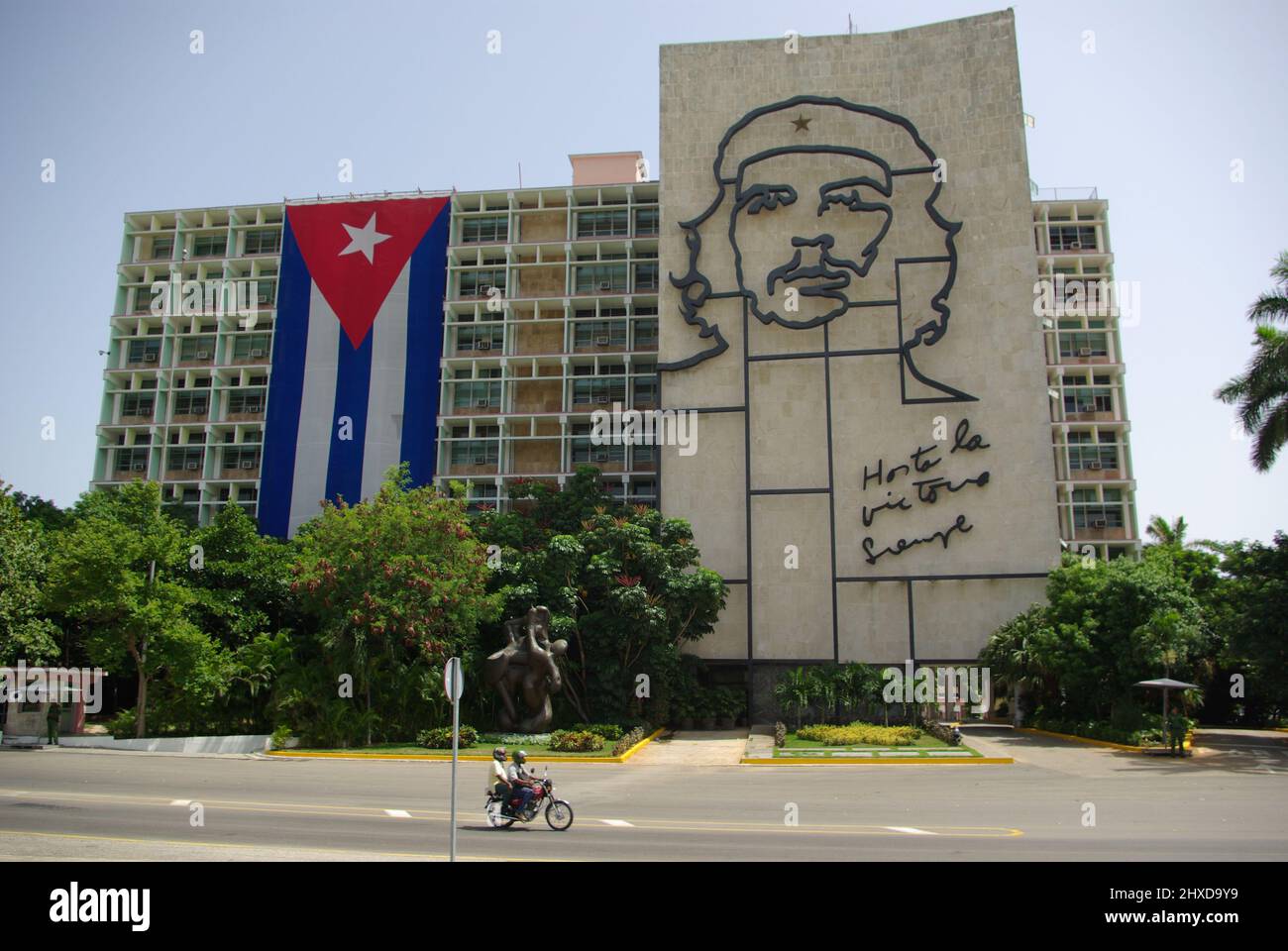Havana , Cuba on July 19, 2009. The famous square of the revolution Stock Photo Alamy