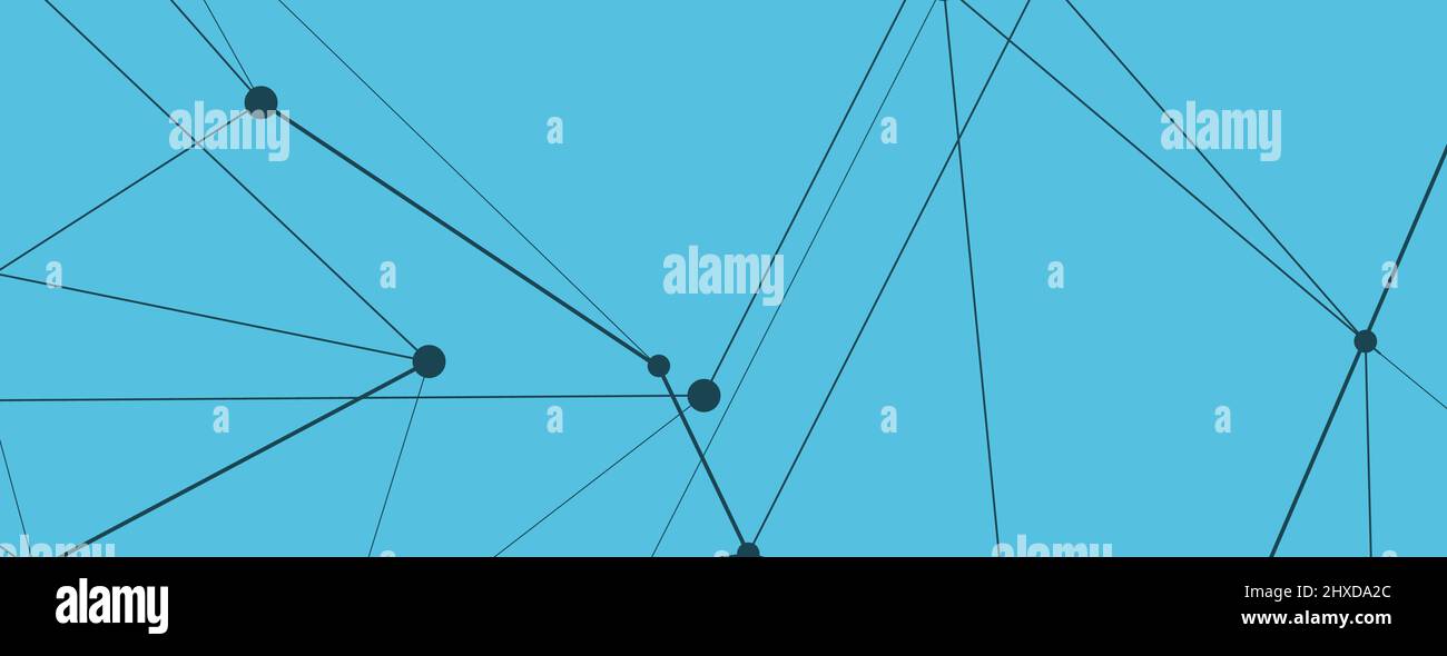 Vector connecting dots and lines and chemical abstract background Stock ...