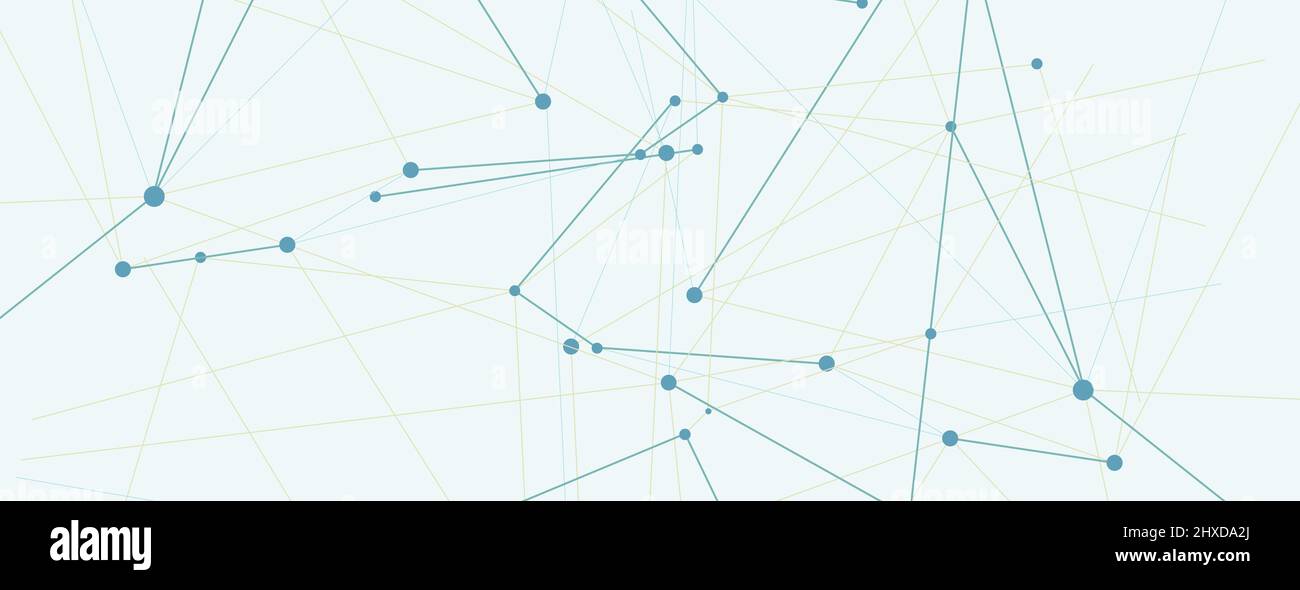 Vector connecting dots and lines and chemical abstract background Stock ...