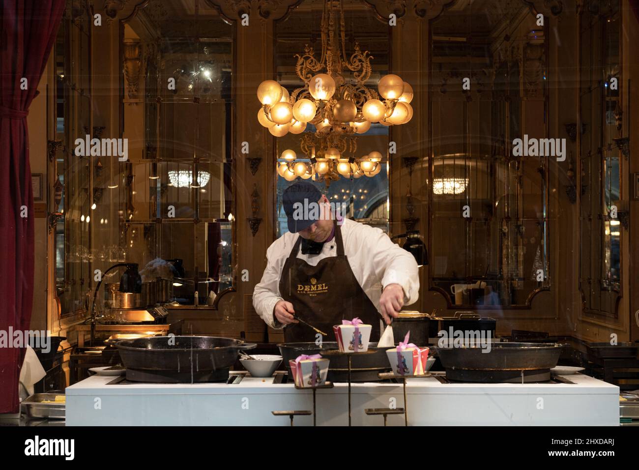 Vienna demel hi-res stock photography and images - Alamy