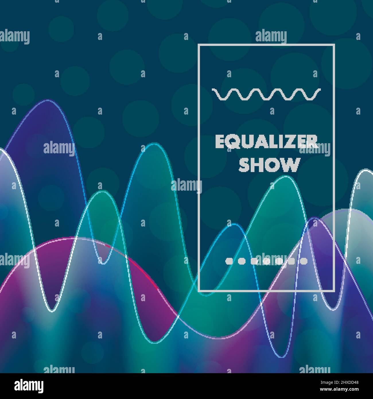 Vector illustration with abstract color waves Stock Vector Image & Art ...