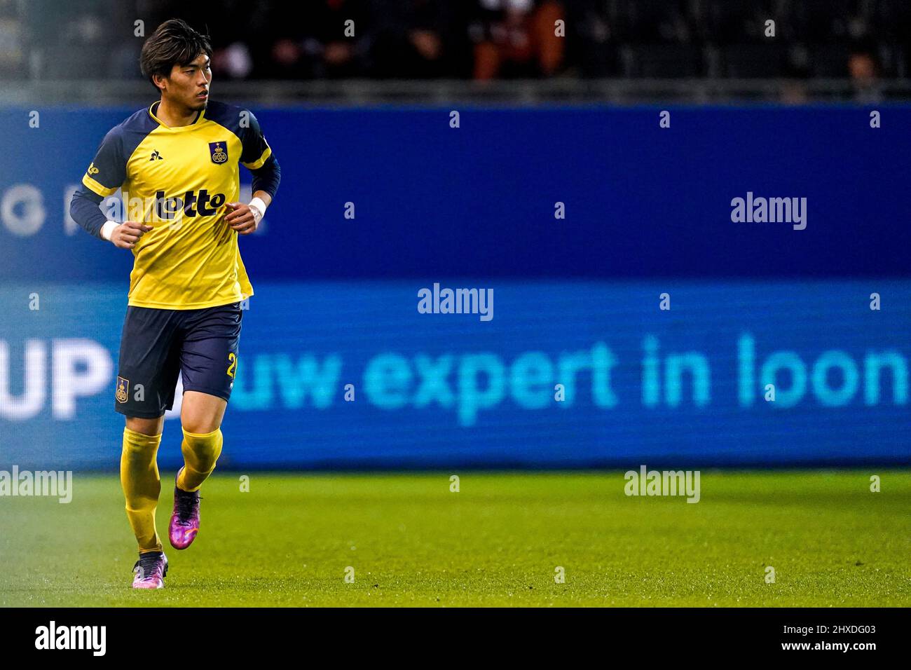 LEUVEN, BELGIUM MARCH 11 Koki Machida of Royale Union SaintGilloise