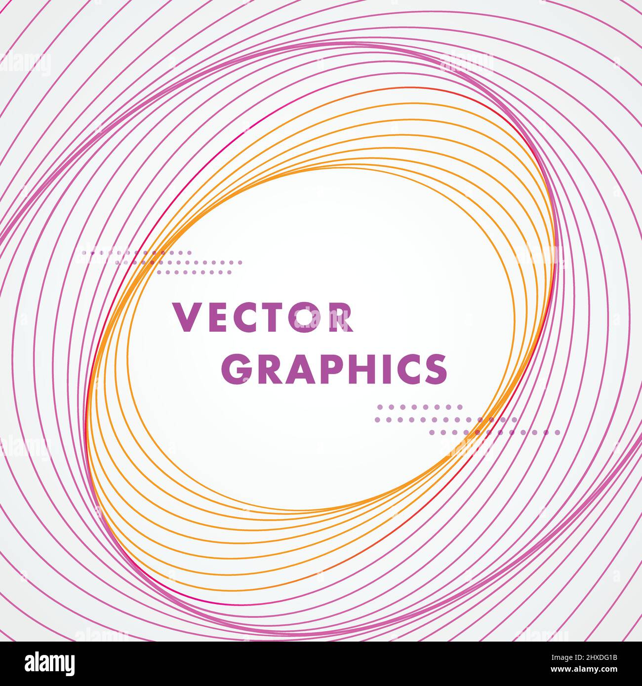 Abstract circles lines pattern design Stock Vector