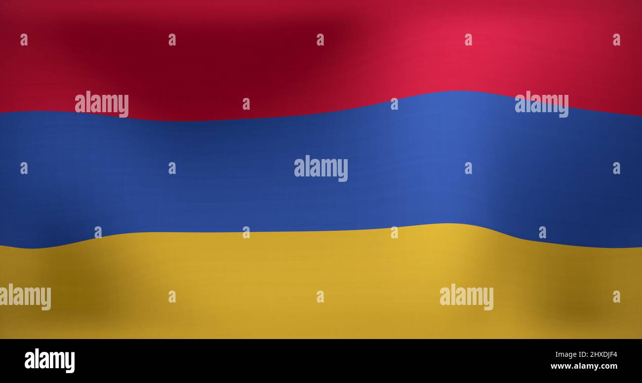 Flag armenia waving on loop hi-res stock photography and images - Alamy