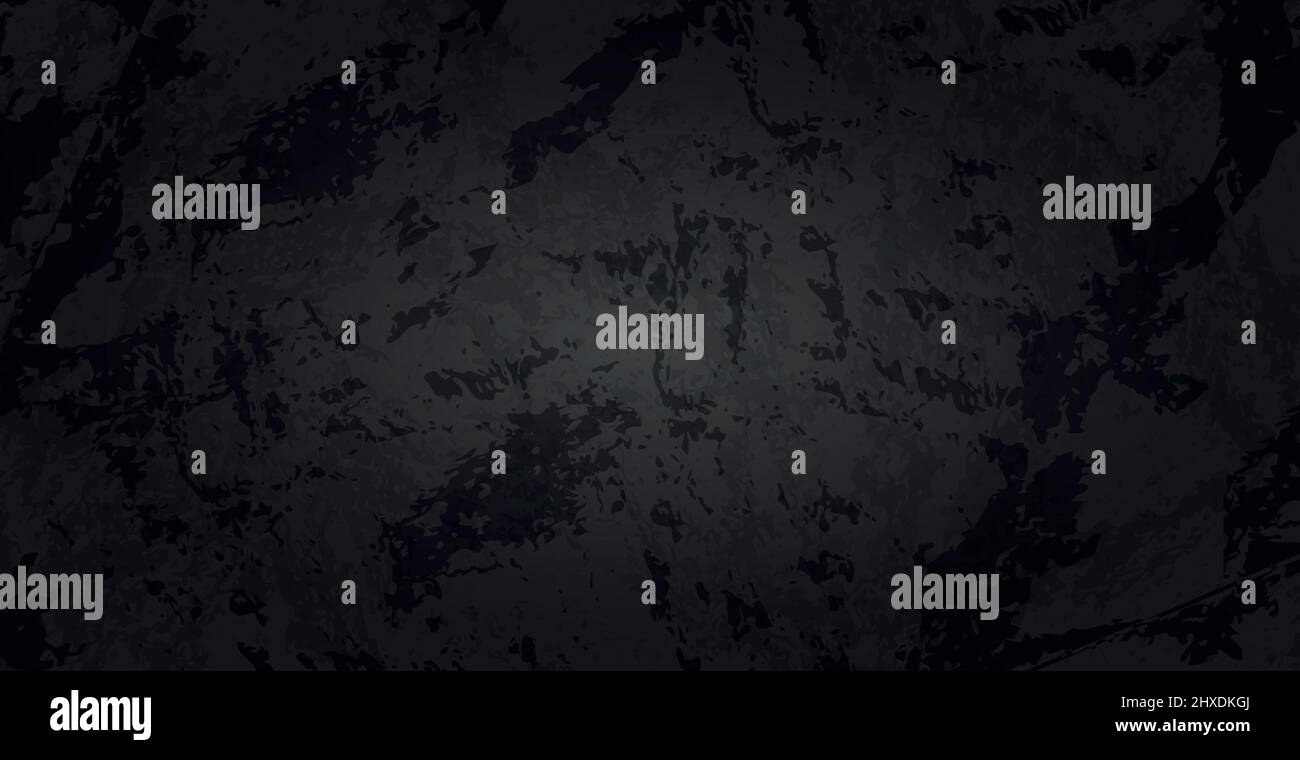 Black abstract textured grunge web background - Vector illustration ...