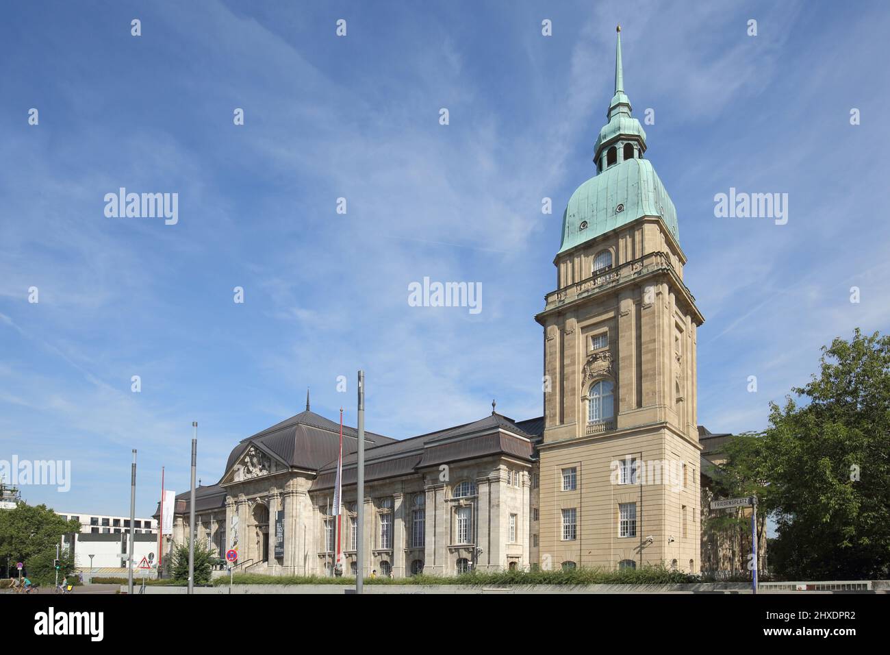 Hessian State Museum built in 1897 in Darmstadt, Hesse, Germany Stock Photo