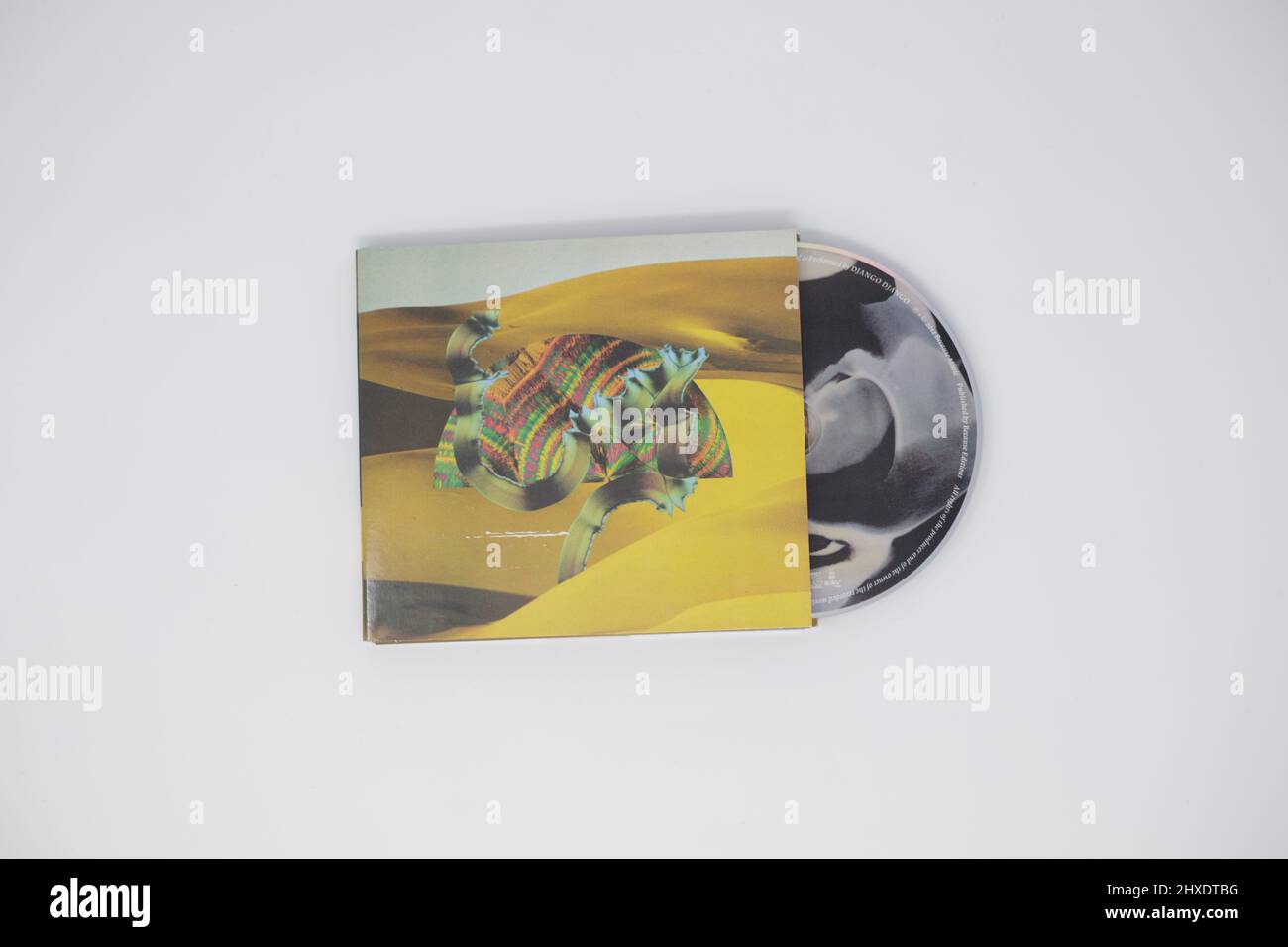 Django Django eponymous album with CD on white background Stock Photo ...