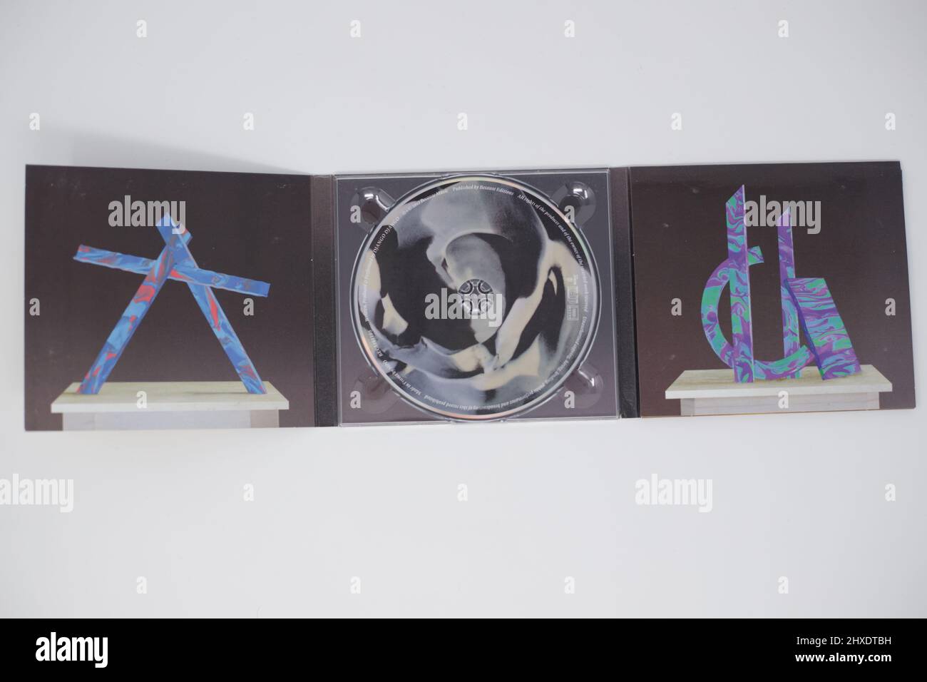 Django Django eponymous album inside view with CD on white background ...