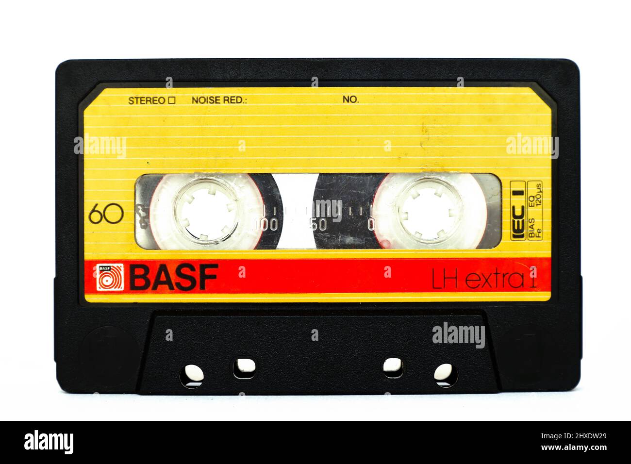Vintage Cassette Tape BASF 1981 LH Extra I C60 BASF, Made in Germany