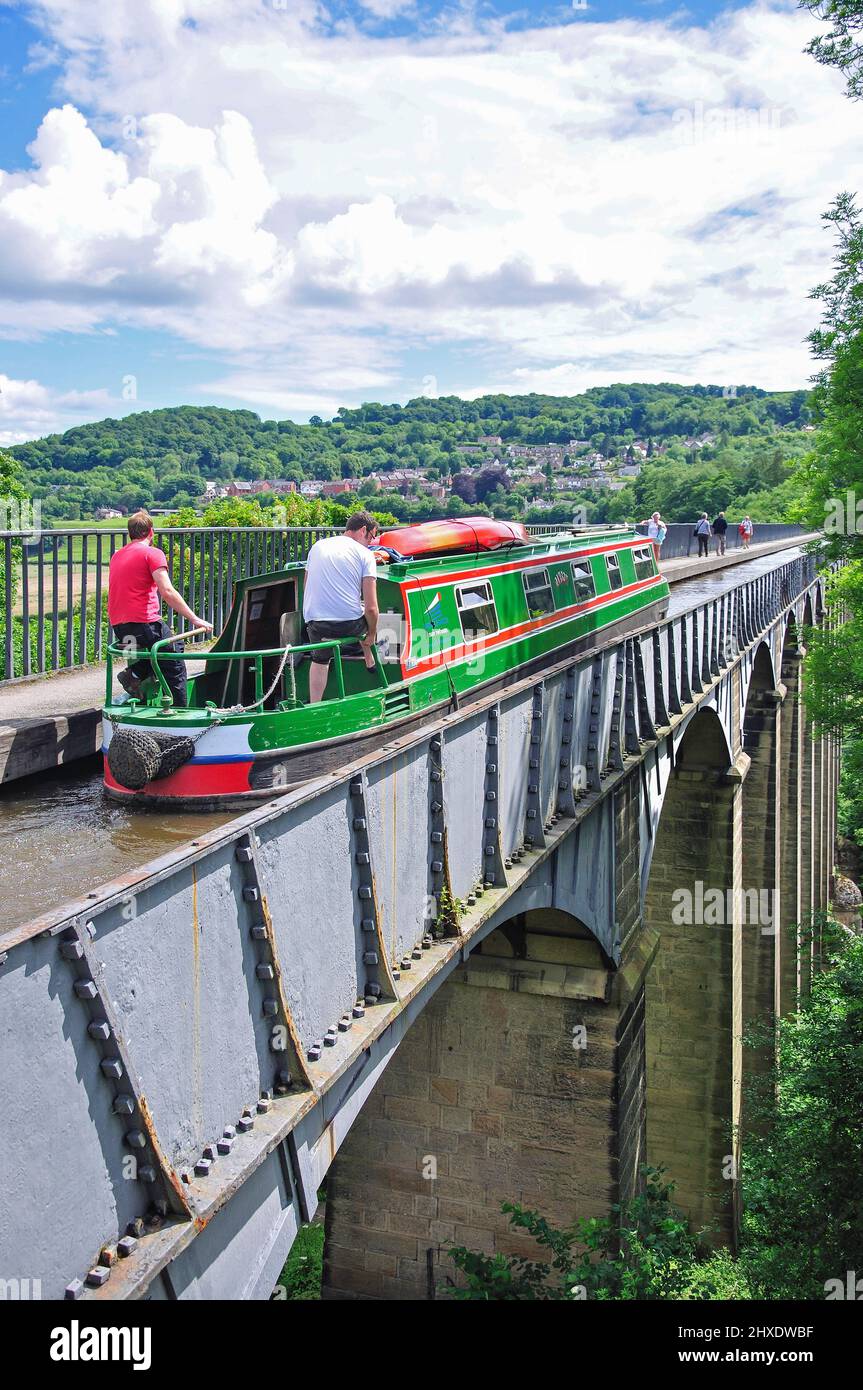 Pontcysyllte Aquaduct & Canal, Trevor, Wrexham County Borough, Wales