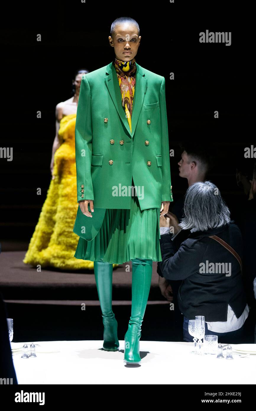 BURBERRY Fall/Winter 2022-23 Runway - London, UK. 11/03/2022 Stock ...