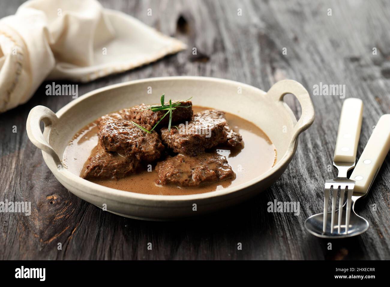 Lapis Daging, Sweet Beef Stew from East Java. Made from Boiled Beef ...