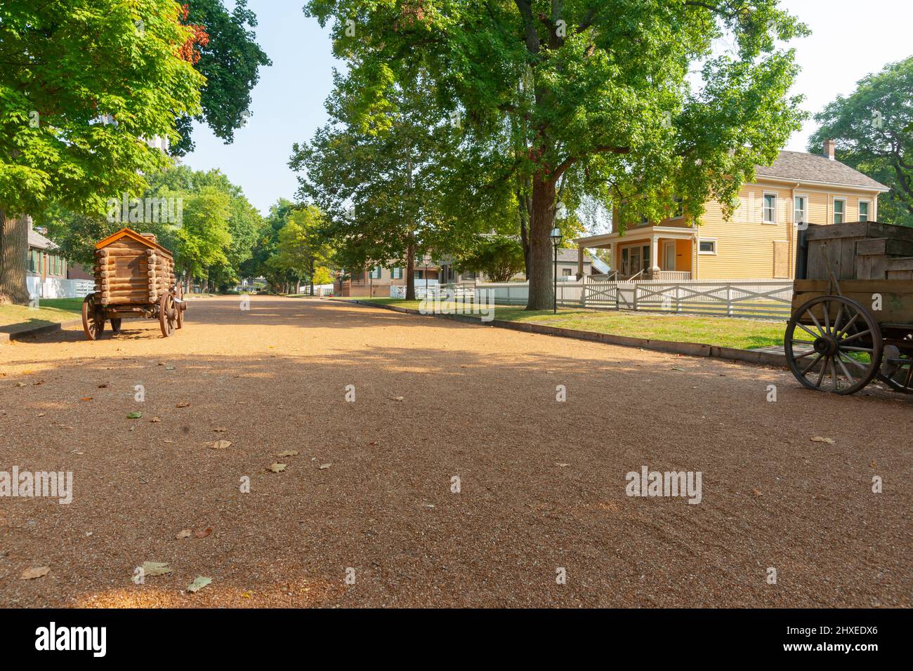 New Salem, Springfield, Illinois, USA. The suburb where the only home