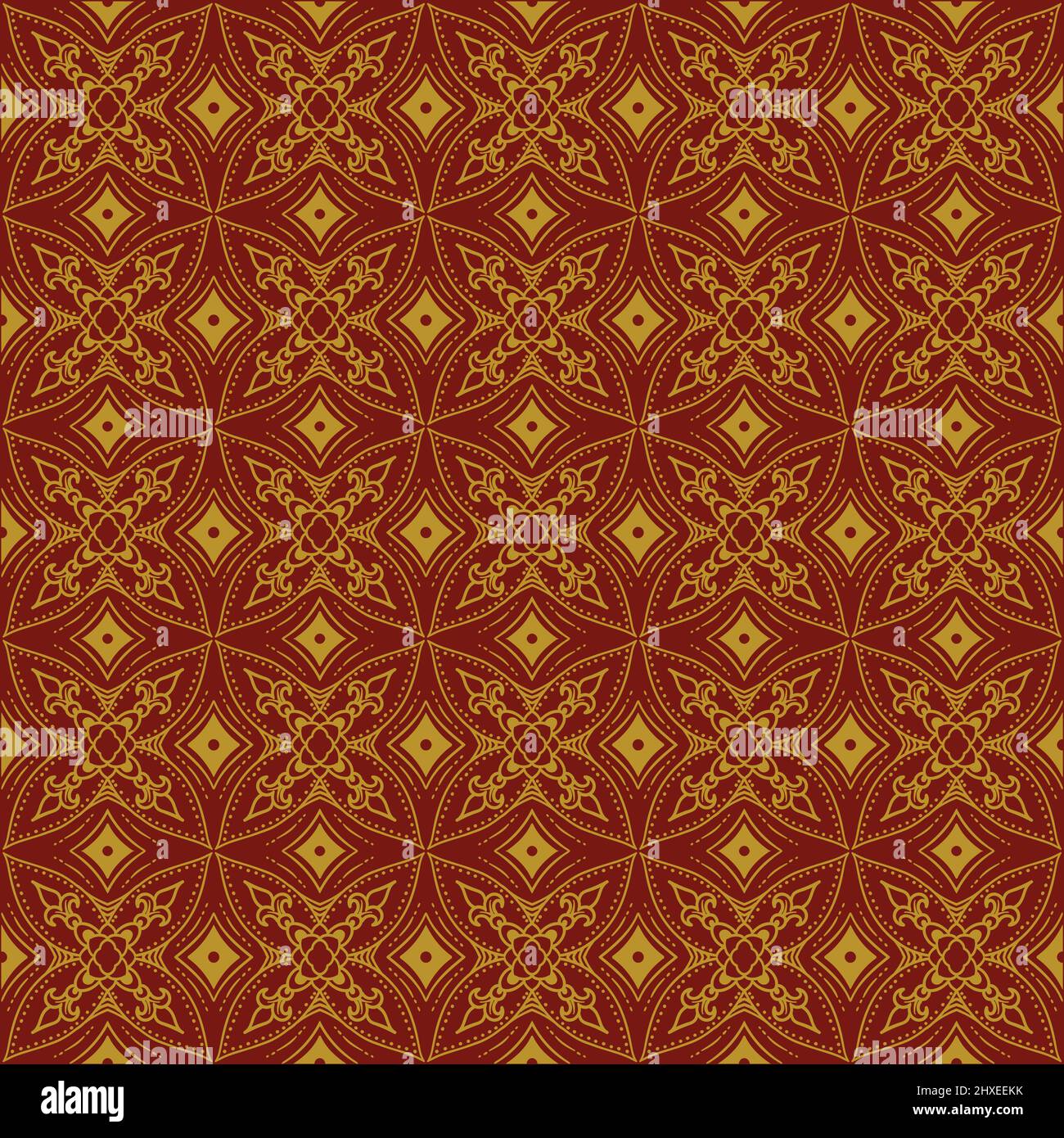 Vintage seamless floral pattern style Stock Vector Image & Art - Alamy