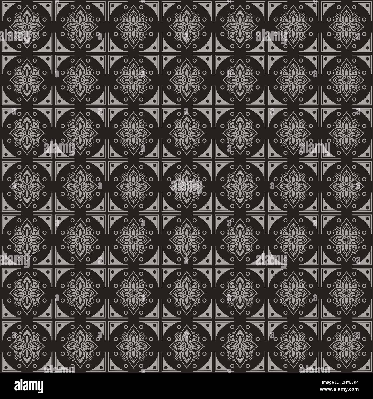 Vintage seamless floral pattern style Stock Vector Image & Art - Alamy