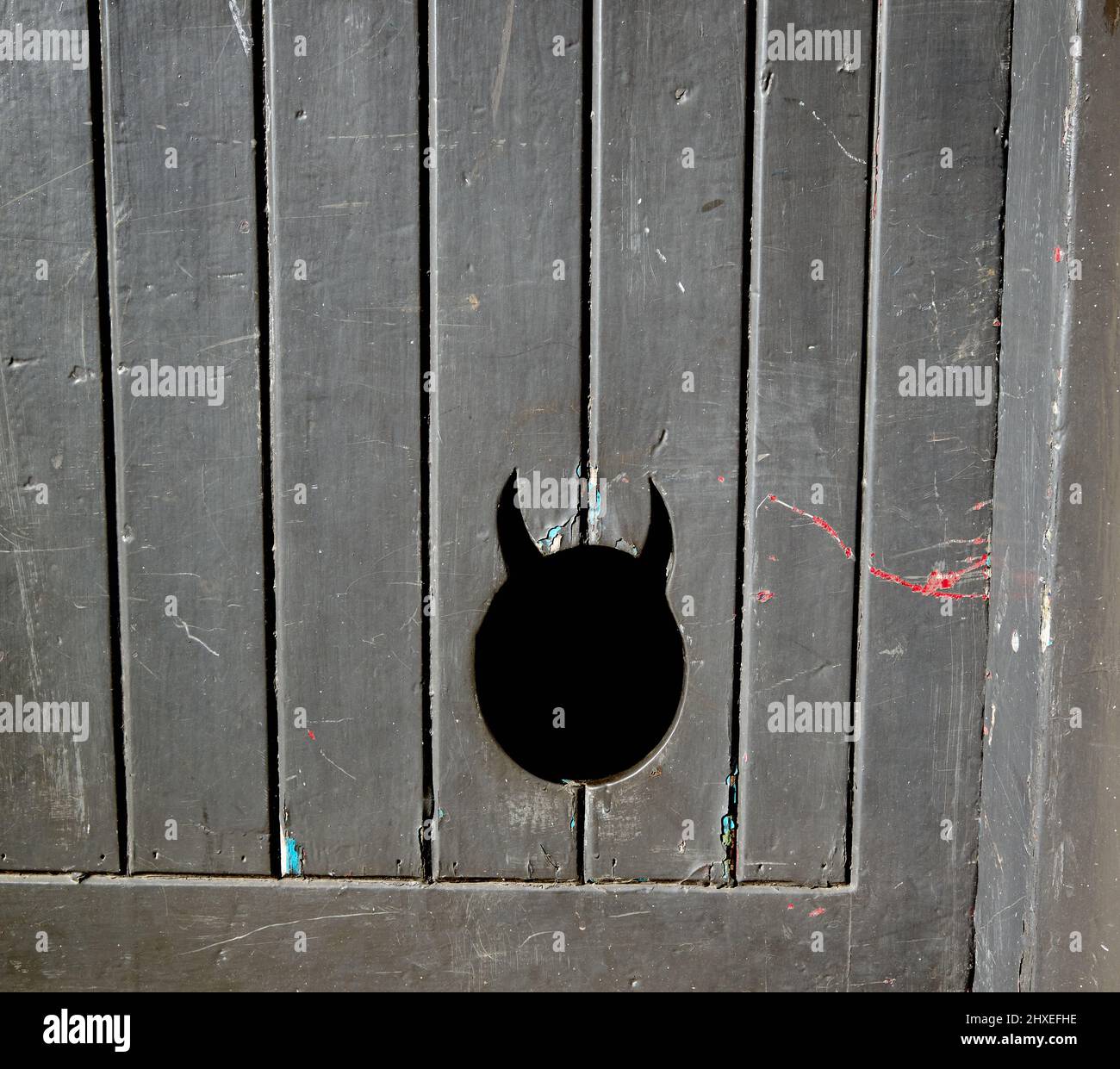 Cat flap in door hires stock photography and images Alamy