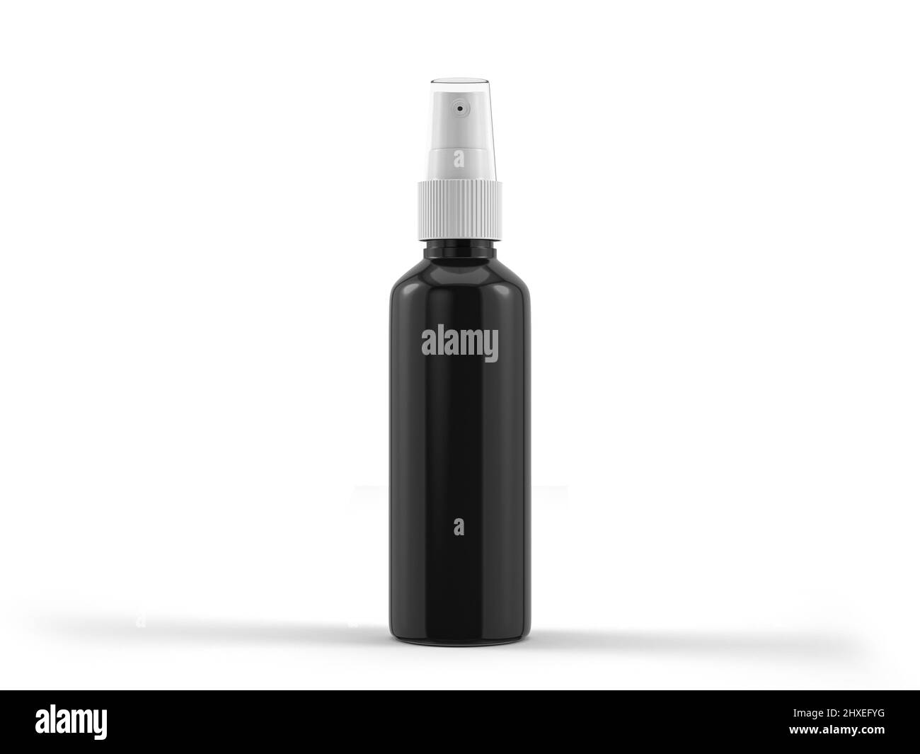 Spray bottle on a white background. 3d illustration Stock Photo - Alamy