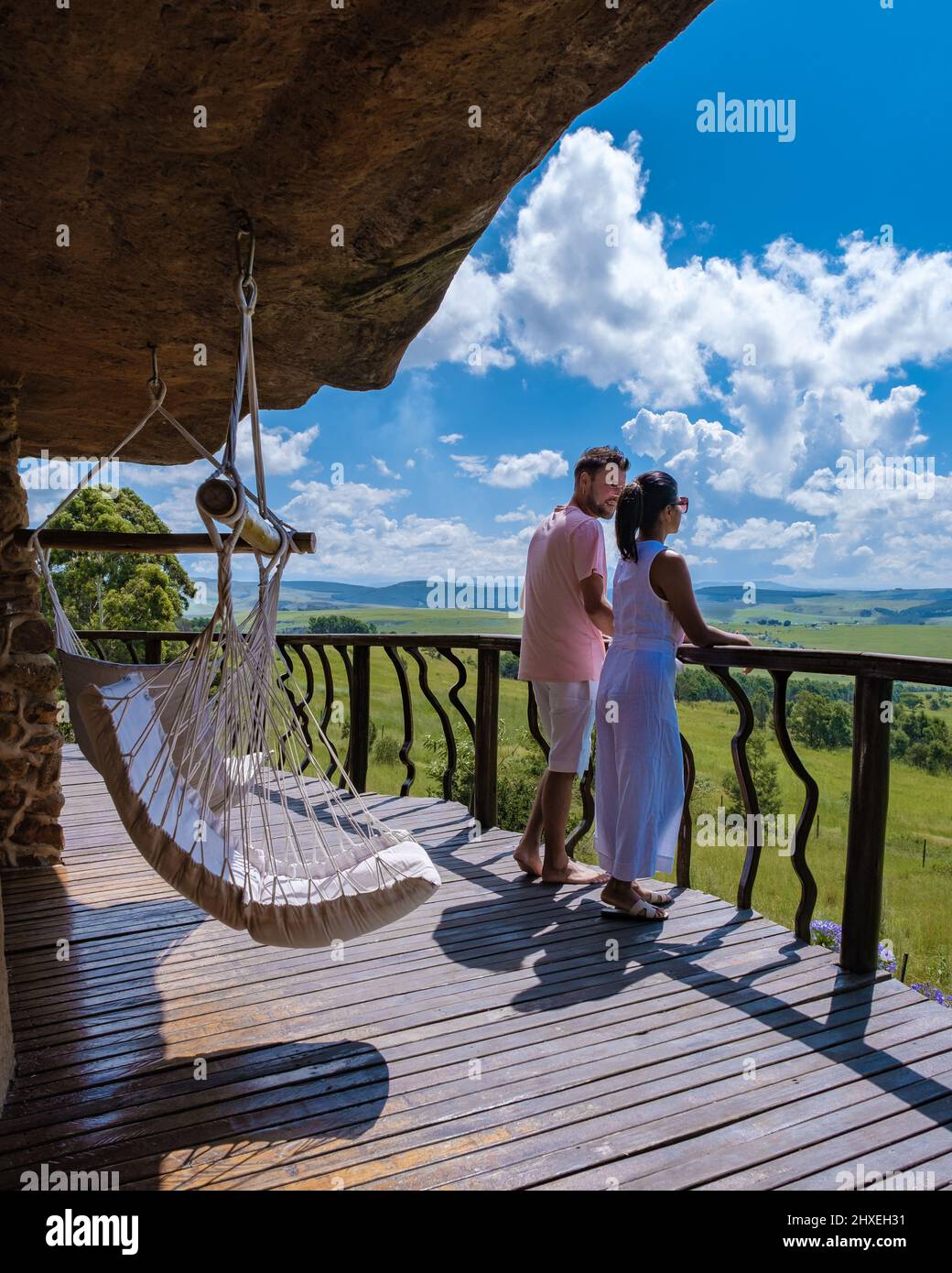 Giant Chess Set in the Grounds of Cathedral Peak Hotel Drakensberg  Mountains South Africa Stock Photo - Alamy