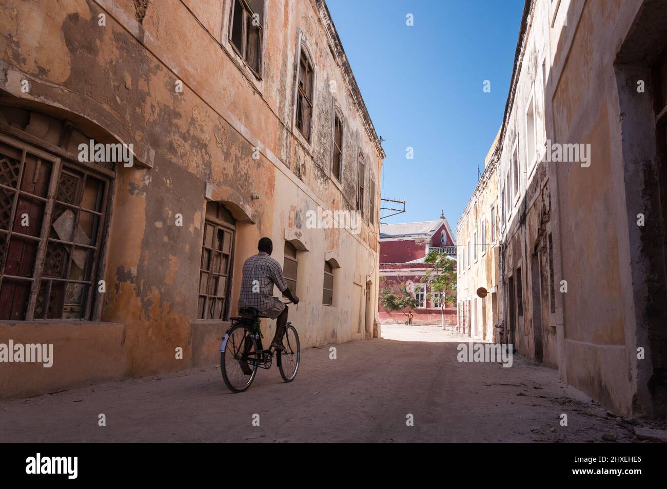 Ilha de Moçambique, Nampula Province. Stock Photo