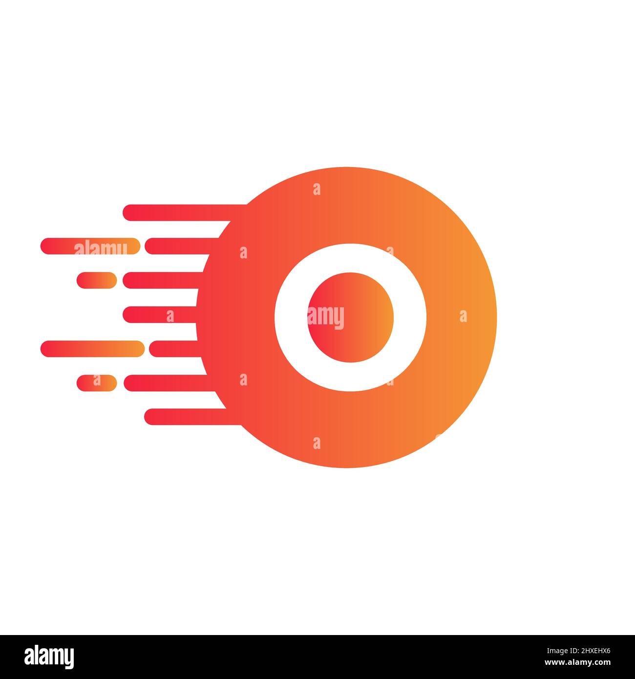 Abstract Dots Letter O Logo Icon. O Letter Design Vector with Dots ...