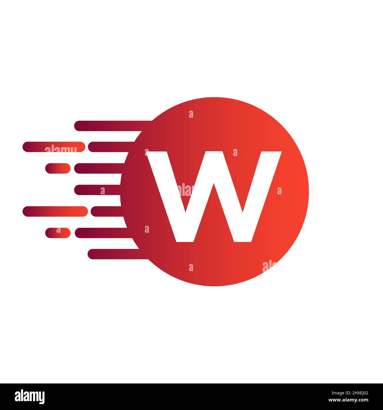Abstract Dots Letter W Logo Icon. W Letter Design Vector with Dots ...