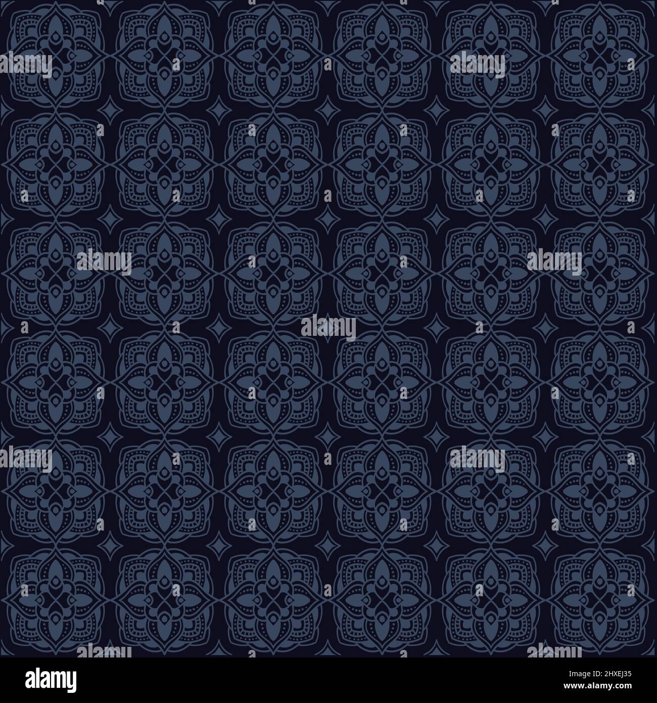 Vintage seamless floral pattern style Stock Vector Image & Art - Alamy