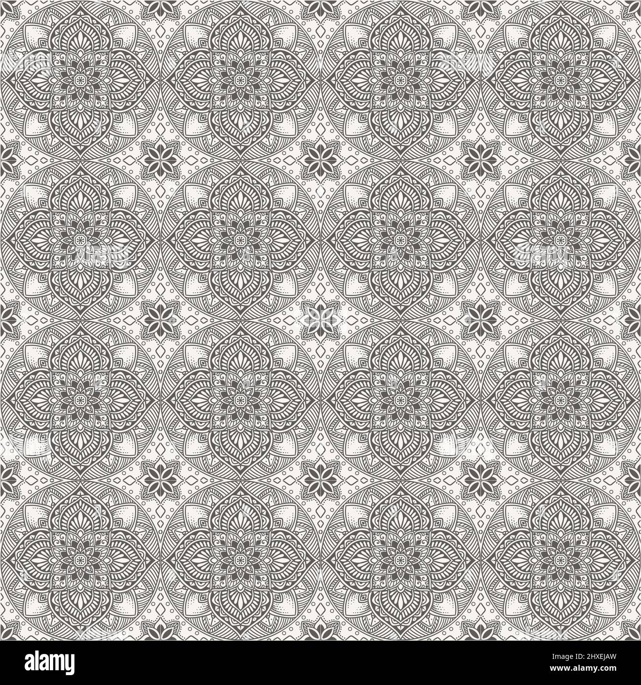 Vintage seamless floral pattern style Stock Vector Image & Art - Alamy