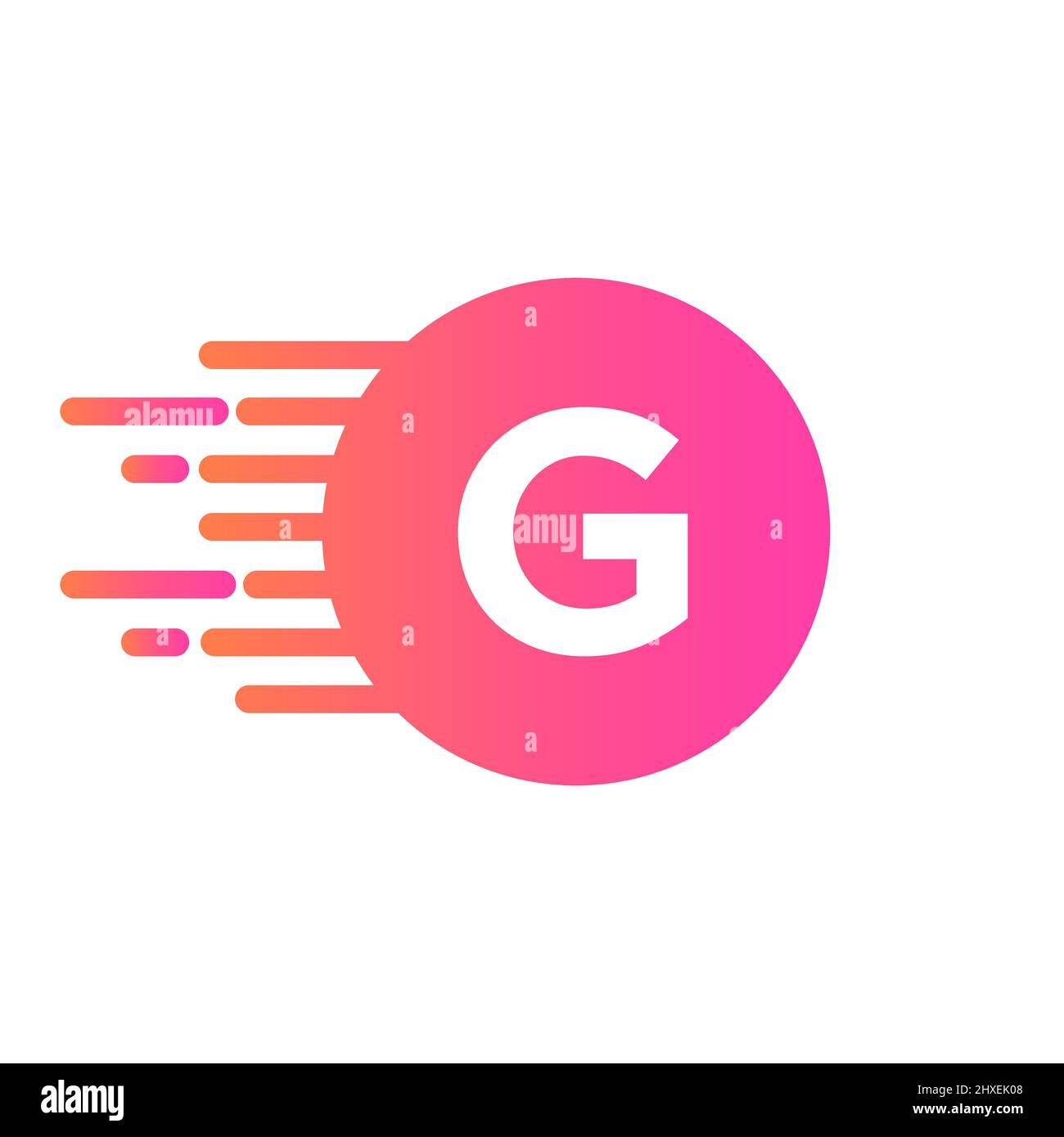 Abstract Dots Letter G Logo Icon. G Letter Design Vector with Dots ...