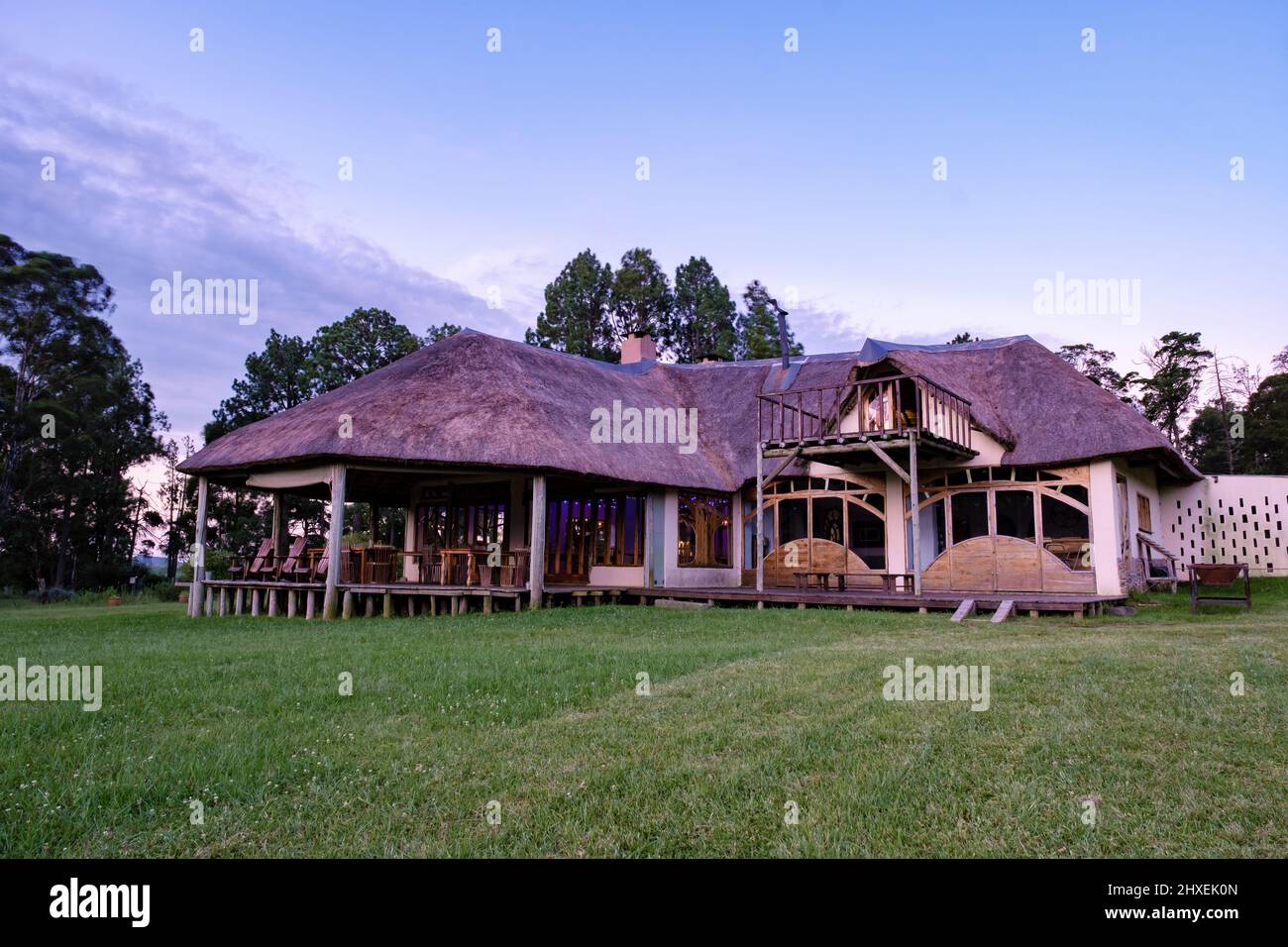 Giant Chess Set in the Grounds of Cathedral Peak Hotel Drakensberg  Mountains South Africa Stock Photo - Alamy