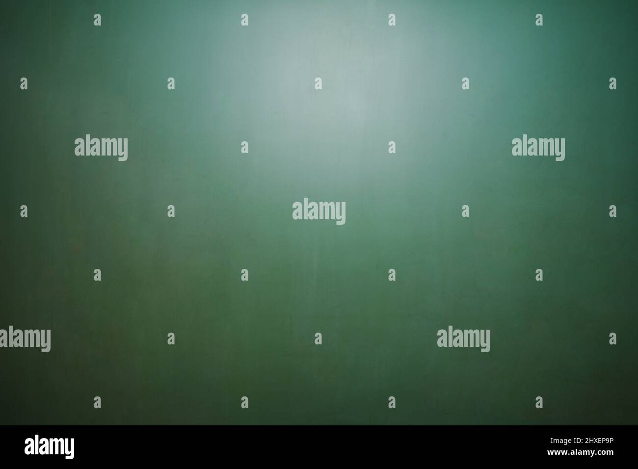 Blank green chalkboard, blackboard texture background with copy space Stock Photo