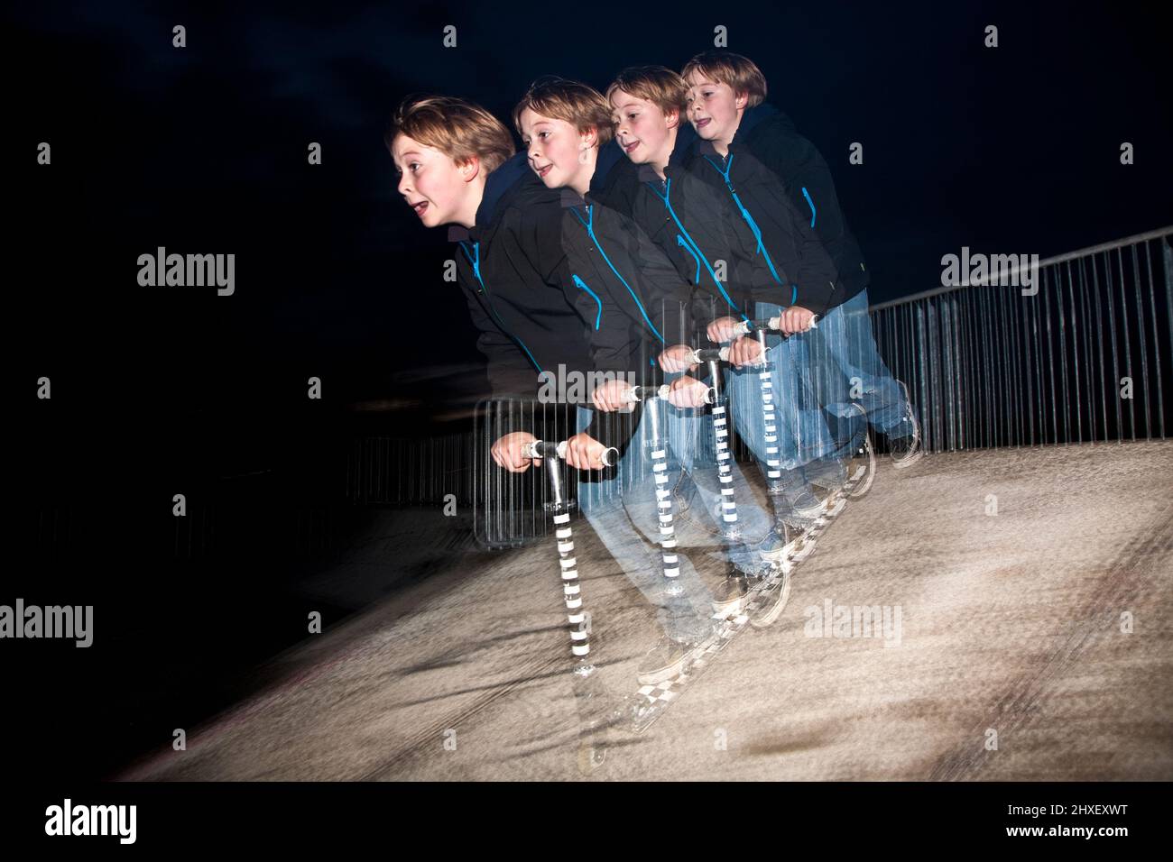 Stroboscope bike hi-res stock photography and images - Alamy